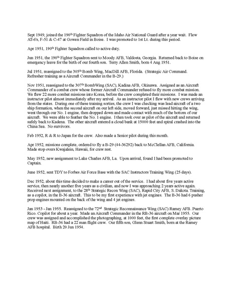 File:James Wesley Smith Military History.pdf